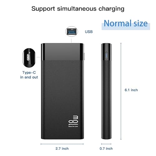 LIZVIE Phone Charger Hidden Camera, Portable USB Camera - Motion Detection/Night Vision/Remote Control/Free APP App View/Loop SD Storage for Indoor Home Security
