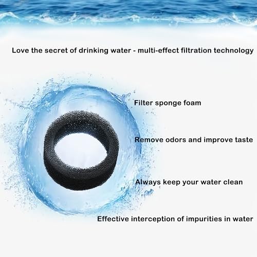 Filtros redondos para fuente de agua de gato 8 unidades miniatura 2