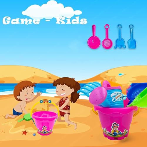 Image of ToyBharat Garden Play Set for Kids - Fun Outdoor Activity | Safe, Lightweight & Easy to Use | Ages 1-6 | Made in India | Multicolour