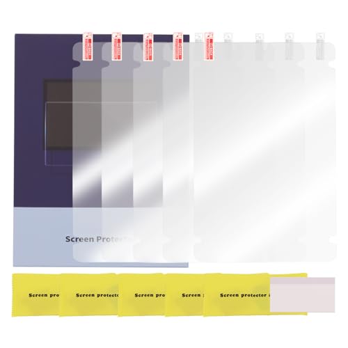 AOMUWKE 5pcs Screen Protector for Photon M7 Pro, LCD 3D Printer PET High Light Transmittance Screen Protector Film for M