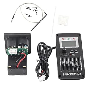 3-in-1 Functionality: This F5T 5 Band EQ acoustic guitar equalizer integrates a pickup, equaliser, and tuner into one compact unit, allowing seamless connection to amplifiers or PA systems for clear, professional sound during rehearsals or live gigs....