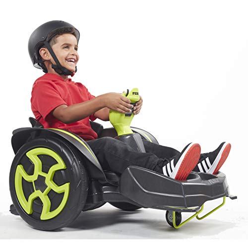 ECR4Kids Spin n' Go Racer, Ride-On 12V Mechanical Go Kart for Boys