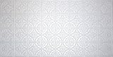 Global Specialty Products Tile for Surface Mount Glue Up Installation, 2 by 4-Feet, White
