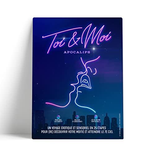 Calendrier de l'Avent Sexy Adulte Couple I Toi et Moi I 25 étapes pour Pimenter votre Couple avec des Mises en Situation Irresistibles I en Français I...