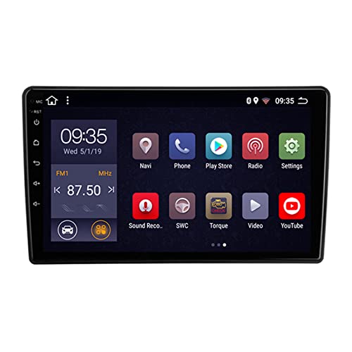 HGKHJ 9 Zoll 4/8 Kerne Auto Multimedia Player Radio Video Stereo für Citroen C5