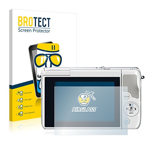 BROTECT Protector Pantalla Cristal Compatible con Canon EOS M10 Protector Pantalla Vidrio - Dureza Extrema, Anti-Huellas, AirGlass