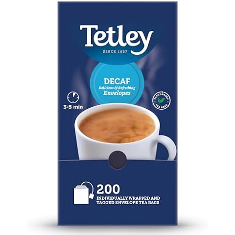 Tetley Everyday Original Decaf Black Tea Cover