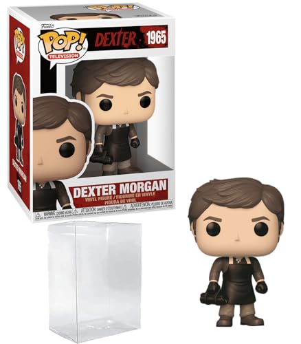 Dexter Morgan #1965 Funko POP! Television TV Figurine Bundle with HOFSM Protector Case
