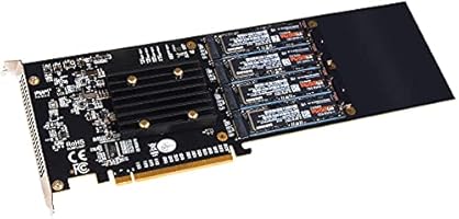 Sonnet Fusion SSD M.2 4x4 PCIe Card [Silent] - SSD not Included
