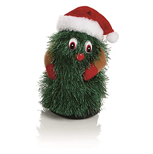 Premier - 18 cm (7 Inches) Musical Dancing Christmas Tree Dancing to "Jingle Bell Rock”, Green