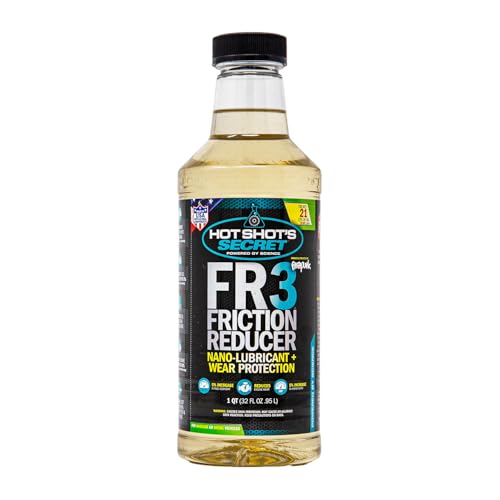 Image of Hot Shot's Secret FR3 Friction Reducer Nano-Lubricant with Wear Protection, 32 oz | Treats 21 quarts. Reduces friction and wear while improving engine performance and fuel economy.