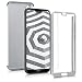 Produktbild kwmobile Hülle kompatibel mit Huawei P20 Pro - komplette Abdeckung - inkl. Displayschutz - Case Metallic Silber