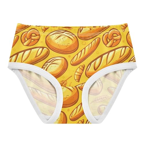 Girls' Underwear Bread Wheat Yellow Toddle Brief Panties 2302567