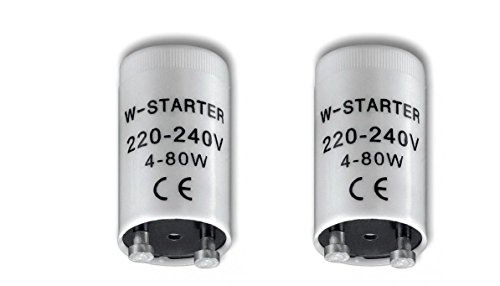 Starter per tubi neon 2 pz universale da 4w a 80 w...