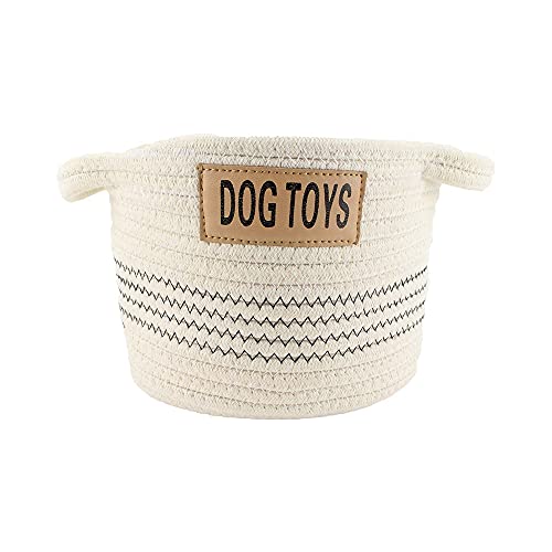 Midlee Dog Toy Rope Cotton Basket (Small)