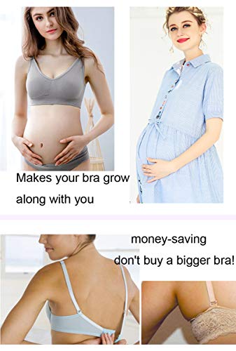 Cxapnstou Women Elastic Bra Extenders 6 Hook For Plus Size Bras Back Extension Strap 3Pcs #TOP4