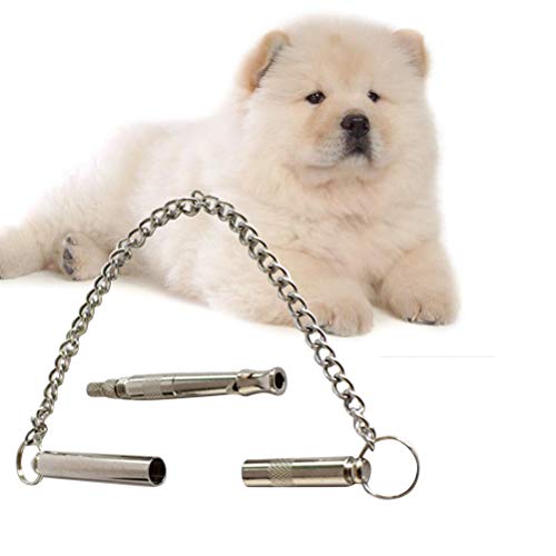 Apito para cães POPETPOP para parar de latir controle de frequência ajustável, ferramenta de treinam