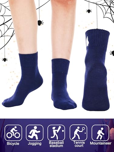 Image of Eurzom 10 Pairs Socks Womens Crew Elastic Ankle Length Cotton Socks Aesthetic Cute Lightweight Low Cut Gifts for Women