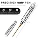 Sun Walker Precision Oiler, Lightweight Lubricating Oiling Pin Point Pen with Pocket Clip, Portable Aluminum Precision Oiling Applicator for Machine Maintenance, Car Accessories