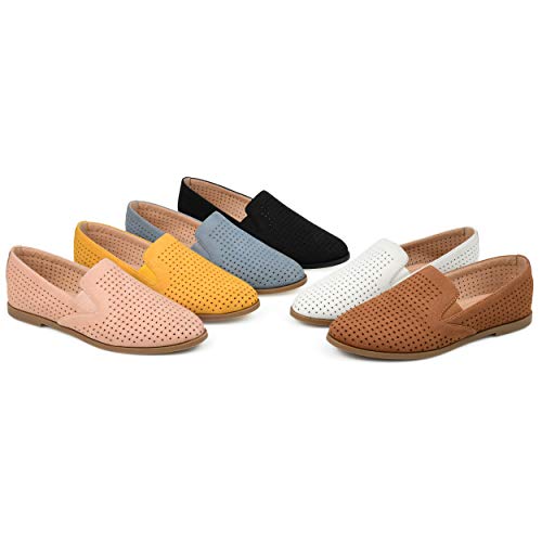 Image of Journee Women's Comfort Foam Lucie Dress Flats Tan, 6