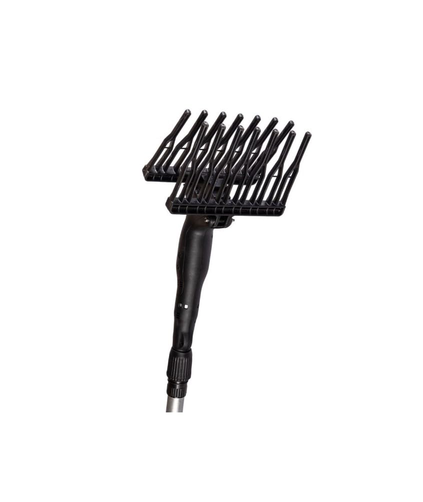 Abbacchiatore Scuotitore Olive a Batteria, Elettrico Telescopico, Batteria 12V 400W, Scuotiolive 1000 Battiti al Minuto, Peso Ergonomico Ridotto e Maneggevolezza Ottimale, Incluso il Cavo con Morsetto