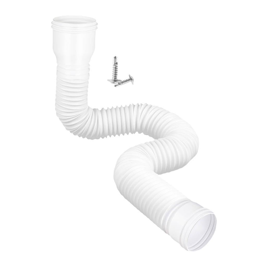 Rallonge flexible de descente de gouttière extensible pour dévier l'eau pluviale