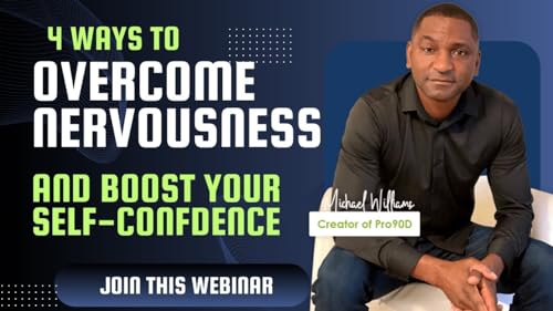Webinar: 4 Ways to Overcome Nervousness and Boost Your Self-Confidence | How to Stop Stuttering Podcast Por  arte de portada