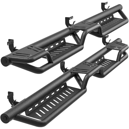 YITAMOTOR Wheel to Wheel Running Boards Compatible with 2009-2018 Dodge
