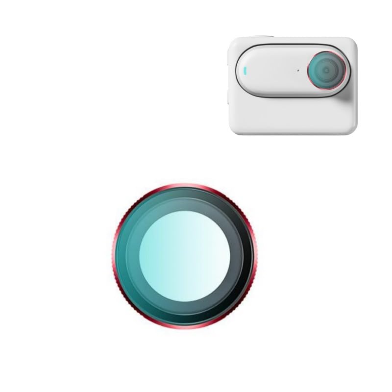 CENXI Go 3S MCUV Protection Filter, 28 Multi-Coated UV Filter Compatible with Insta360 GO 3S Action Camera, (NOT for Insta360 GO 3)