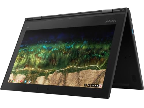 Lenovo Chromebook 500e 11.6' Touchscreen 2-in-1 HD Laptop - Intel Celeron N3450U, 4GB RAM, 32GB...