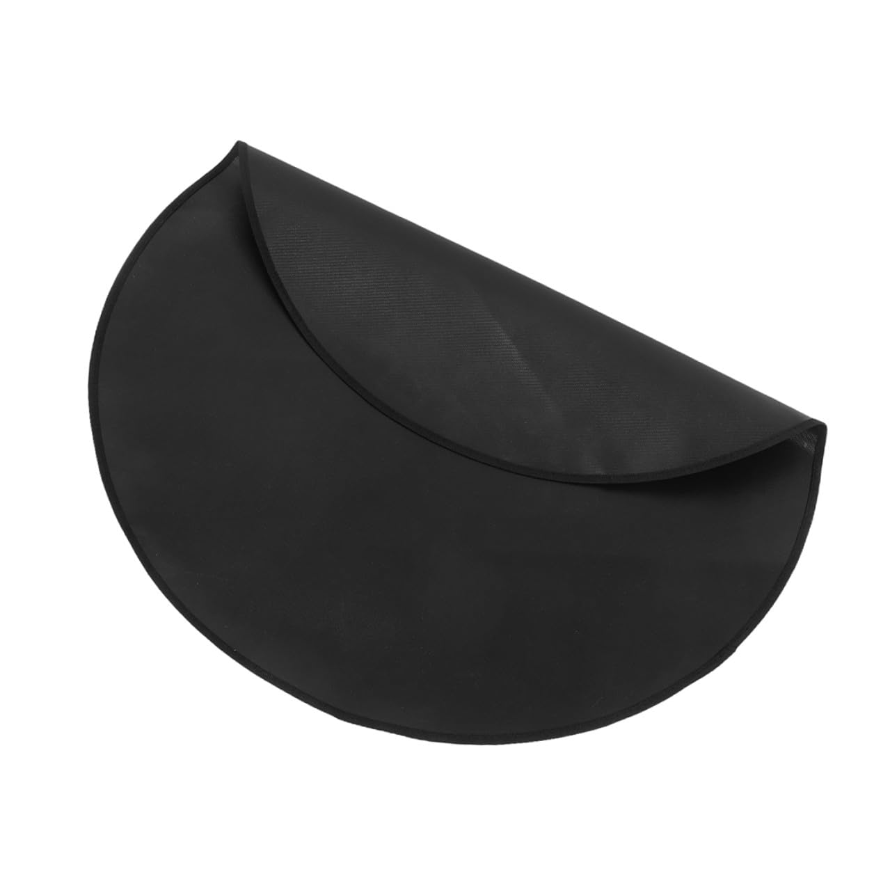 Tapis de barbecue rond ignifuge imperméable protège sol contre projections