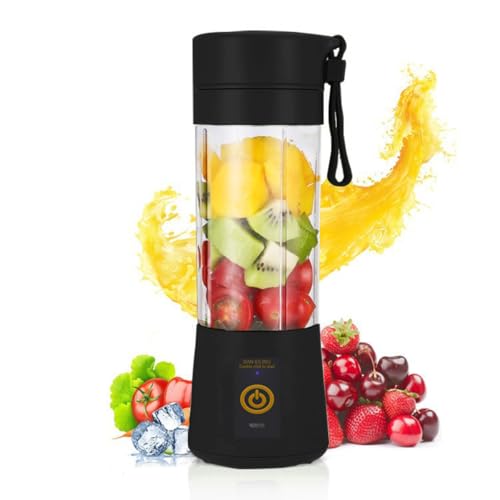 8oz Mini Blender for Baby Food Portable Blender for Smoothie Mini Blenders, Personal Blender with Six Blade, Portable Blenders For Shake and Smoothie babyfood (Ink Black) 8oz Mini Blender for Baby Food Portable Blender for Smoothie Mini Blenders, Personal Blender with Six Blade, Portable Blenders For Shake and Smoothie babyfood (Ink Black)