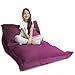 Lazy Bag Original Beanbag de Interior y Exterior XL 250 litros de beanbag Gigante Cojín de Asiento Infantil Sillón para niños y Adultos 160x120 (Violeta)