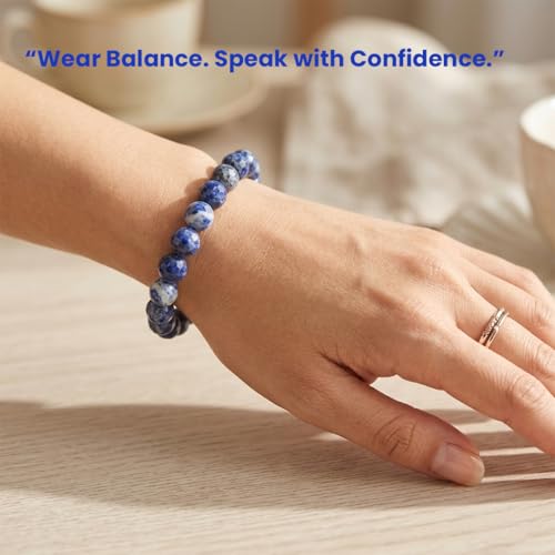 Image of Reiki Crystal Products Certified Natural Crystal Stone Diamond Cut /Faceted 10 mm Beads Bracelet for Men & Women | Reiki Charged Gemstone Jewellery | Multiple Stone Variants Available