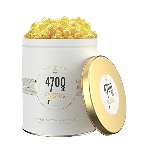 Image of 4700BC Sour Cream & Wasabi Cheese Popcorn, Tin, 150g
