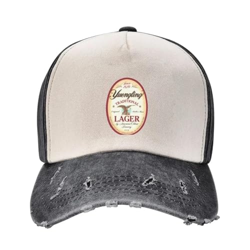 Bevi Yueng! Cappellino da Baseball Cappello Western Nero Golf Wear Donna Spiaggia Uomo