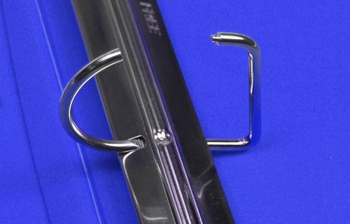 Storex Duragrip View Binder, 5,1 cm, D-Ring, blu