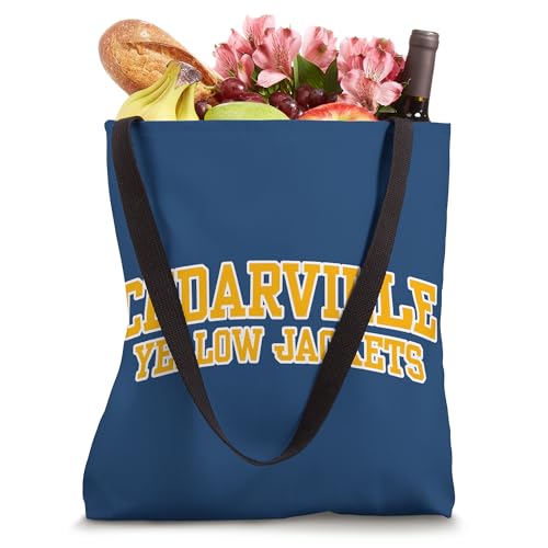 Bolso tote para fanáticos del deporte de la Universidad Cedarville miniatura 4