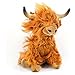 Highland Cow Soft Toy Plush Toy, Hochlandkuh Plüsch Highland Cow Plushie Hochlandkuh Kuscheltiere Realistic Soft Cuddly Farm Toy hochlandrind Kuscheltier Realistische Schottische Hochlandrinder