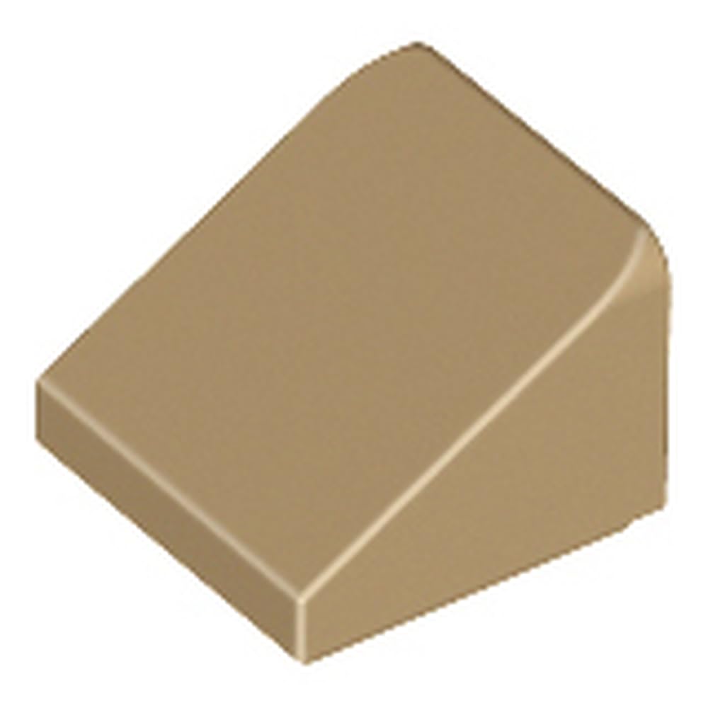 LEGO Building Blocks Slope 30 Degrees, 1 x 1 x 2/3, Part 54200, Choose Your Colour (Dark Tan, 10, Bricks) — image 1
