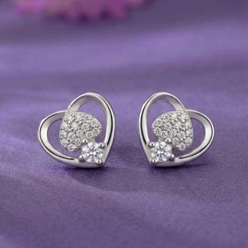 Image of Parasmoni Jewellers Silver Designer Earrings | Trendy & Elegant Jewellery for Women & Girls
