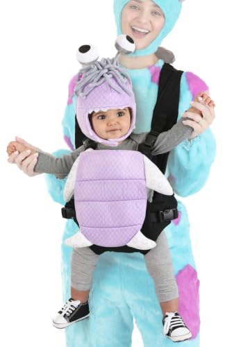 elope Disney Monsters Inc Boo Velour Baby Carrier Cover Costume Infant Halloween Costume Character Standard