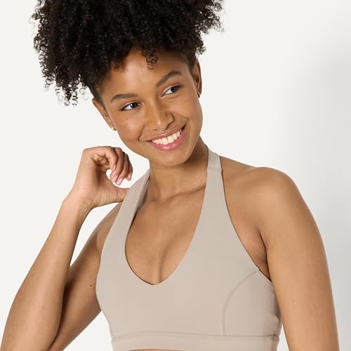 Soutien-gorge de sport active col en v dos nu léger Amazon Essentials - 4