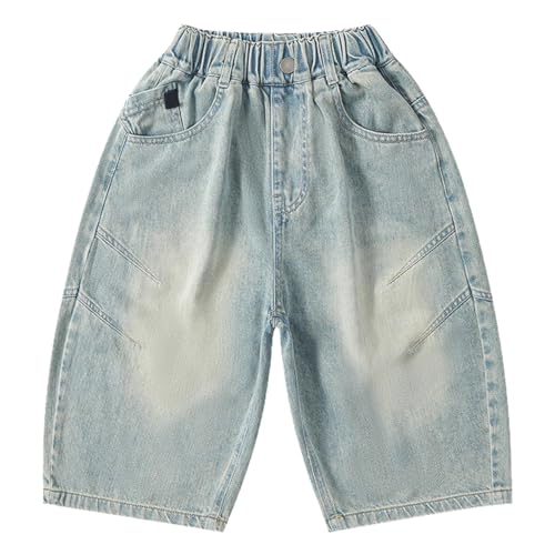 Boys Summer Vintage Cargo Short Jeans with Multi Pockets Outdoor Casual Retro Streetwear Short Skateboard Shorts Boys3