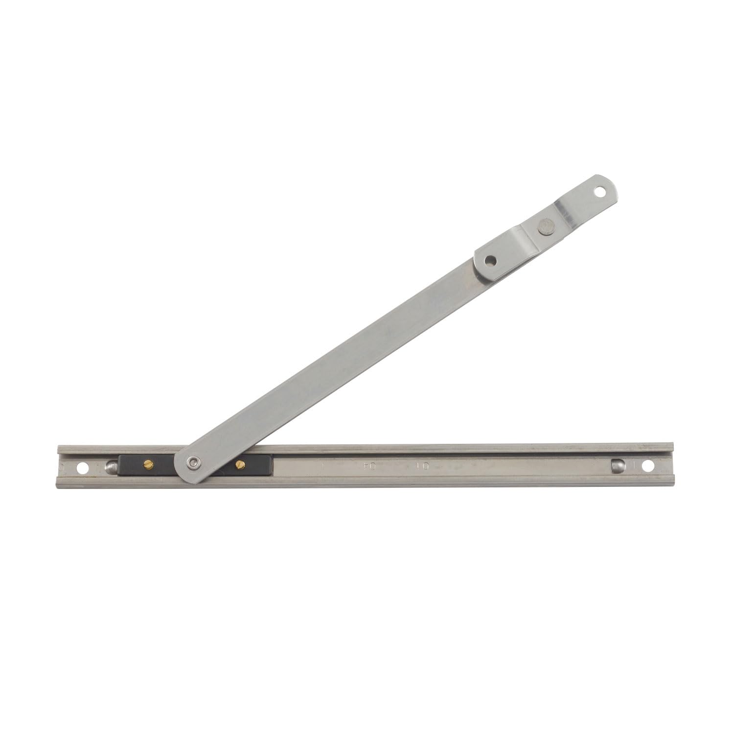 Ironmongery Solutionsยฎ Casement Restrictor Stay for uPVC, Aluminium & Timber Windows โ Safety-Controlled Stainless Steel Hardware Fittings Included (6" (152mm))
