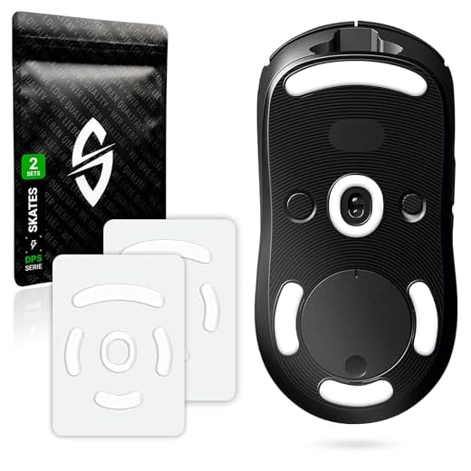 SensoryBoost DPS Glides (2er Set) kompatibel mit Logitech G PRO Wireless, G PRO 2 Lightspeed - Ultra Schnell, Abgerundet, Langlebig - PTFE - Ersatz-Mausfüße, Skates – Gaming Maus Upgrade Zubehör