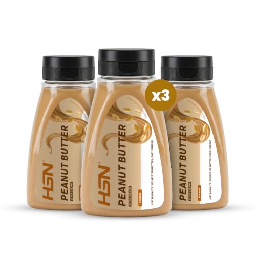 HSN Crema de Cacahuete Extra Cremosa - Pack 3x 180g