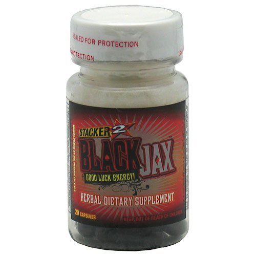 Black Jax 3 Bottles, 20 Caps Each by NVE PHARMACEUTICALS