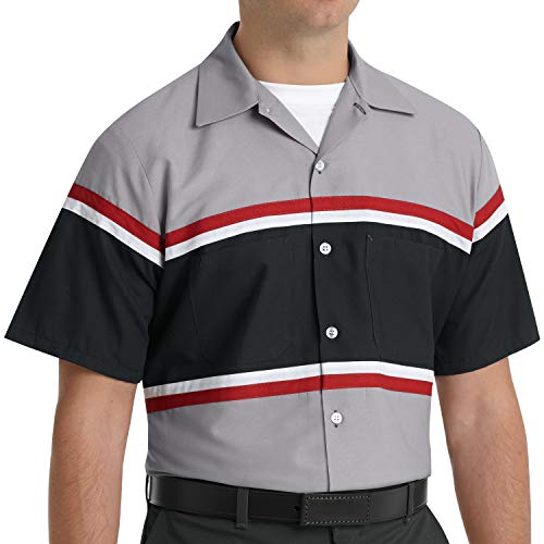Image of Red Kap Men's Performance Tech 2 Piece Lined Collar Shirt