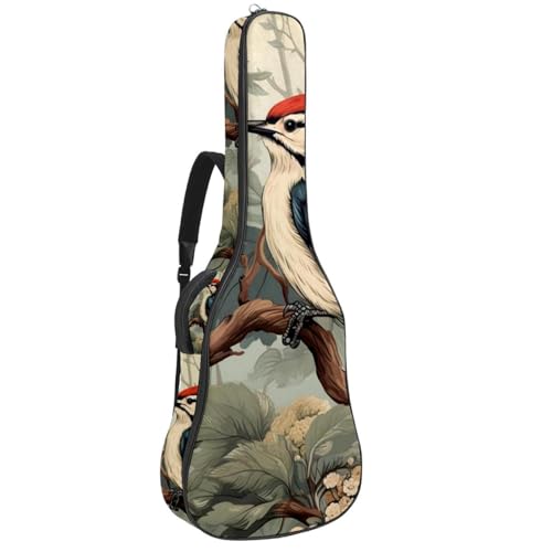 JRHEJTFZ Housse pour guitare acoustique de 1,9 cm d’épaisseur – Imperméable – Durable et élégant – Motif pic-vert – Fleur rouge, Multicolore 4., 42.9×16.9×4.7 in, Motif imprimé tendance - Les Beatles, Paul McCartney, John Lennon, RIngo Starr, George Harrison JRHEJTFZ Housse pour guitare acoustique de 1,9 cm d'épaisseur - Imperméable - Durable et élégant - Motif pic-vert - Fleur rouge, Multicolore 4., 42.9x16.9x4.7 in, Motif imprimé tendance